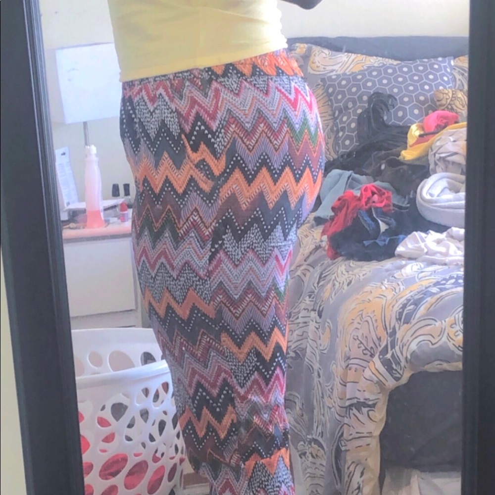 Fall Patterned Pants - Picture 2 of 4